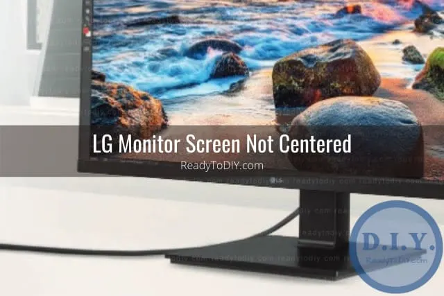 Black Monitor on the desk