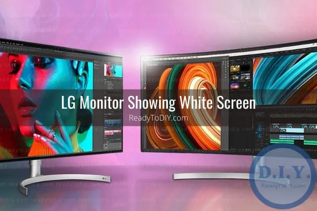Black Monitor on the desk