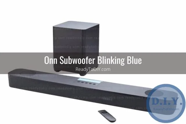 Black subwoofer on the floor