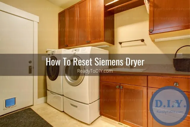 White modern dryer