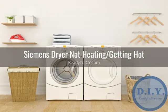 White modern dryer