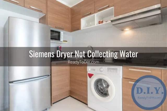 White modern dryer