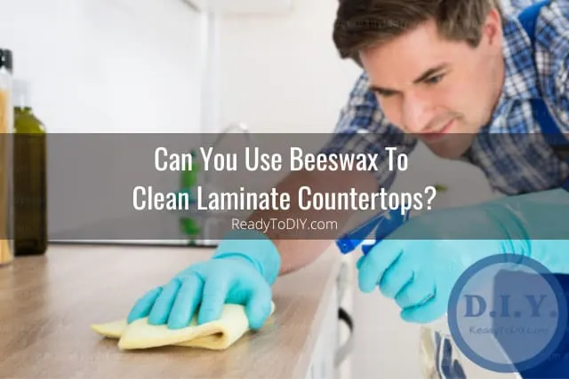 Cleaning the laminate countertops