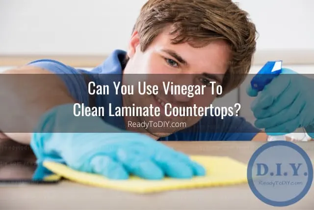 Cleaning the laminate countertops