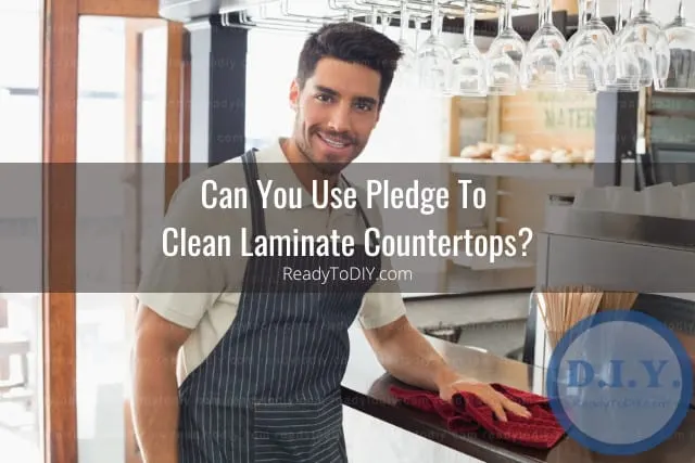 Cleaning the laminate countertops