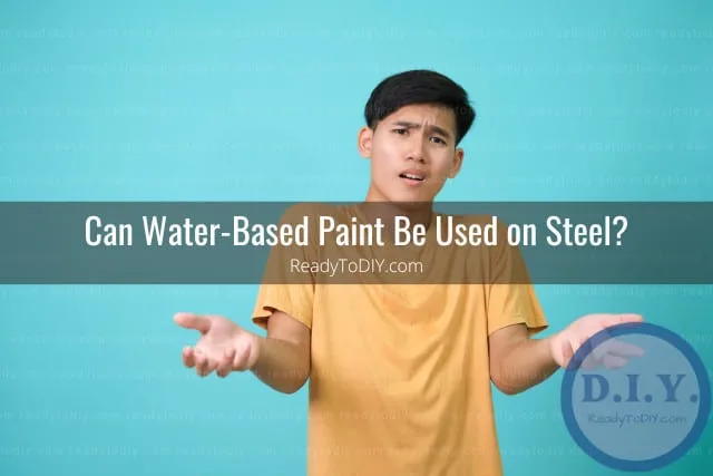 Confused man standing