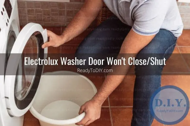 Male opening washer door