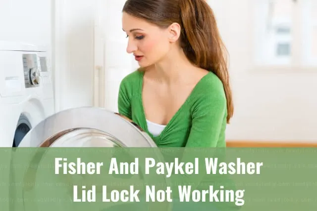 Woman putting clothes inside the washer