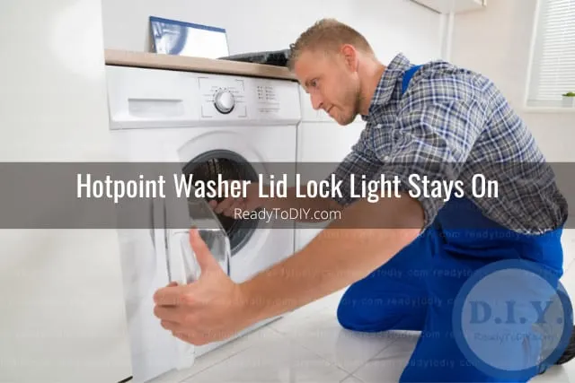 Man fixing the washer