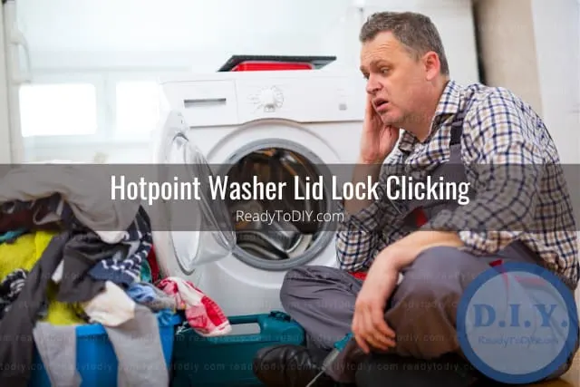 Confused man looking at the clothes