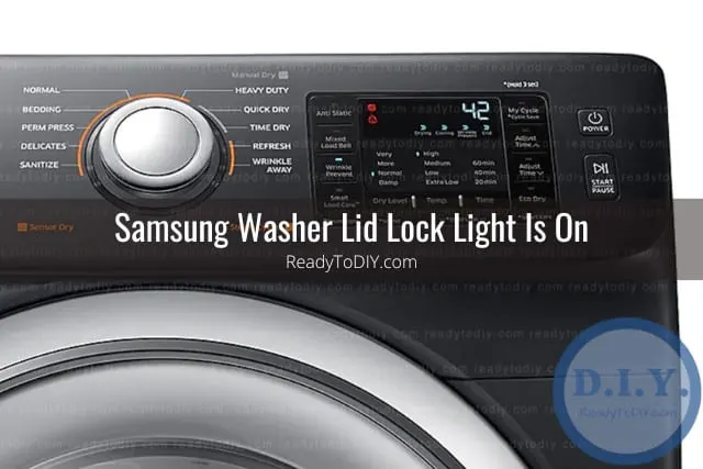 Modern black washer