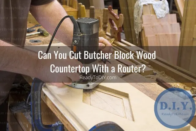 Tools to cut wood countertop