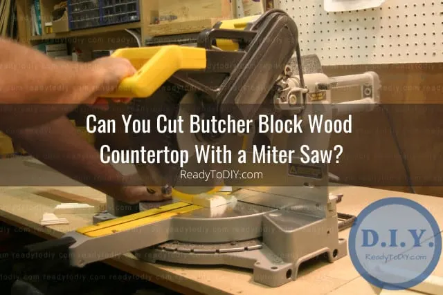 Tools to cut wood countertop