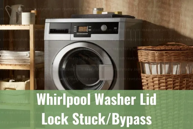 Modern black washer