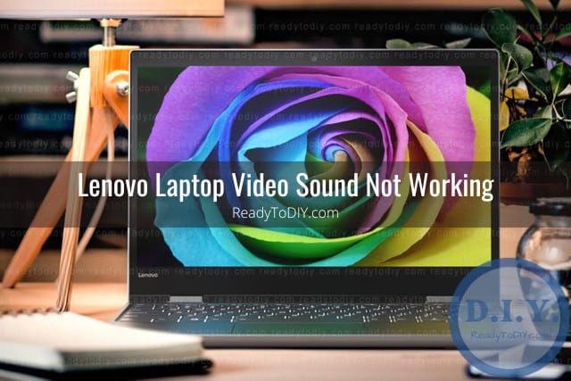 sound on lenovo laptop not working