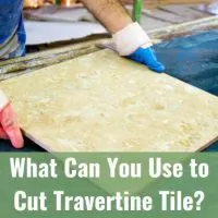 Man Holding a tile