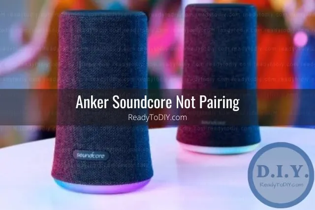 black soundcore on the table