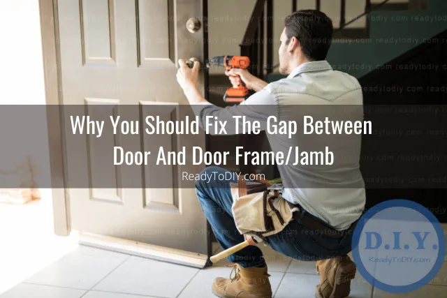 Man fixing the door