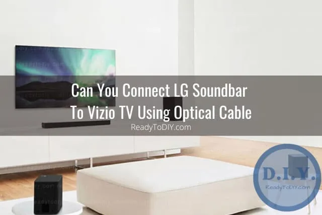 Black soundbar below the flatscreen tv