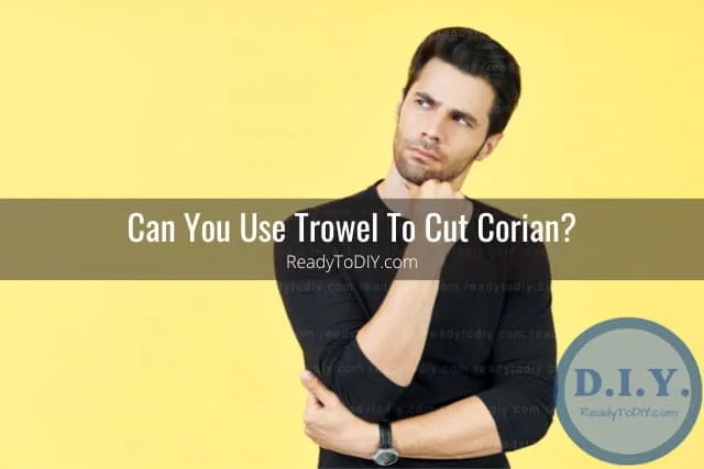 Confused man standing