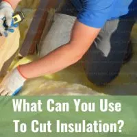 Tools to cut insultation