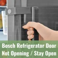 checking the refrigerator