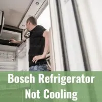 Man checking the refrigerator