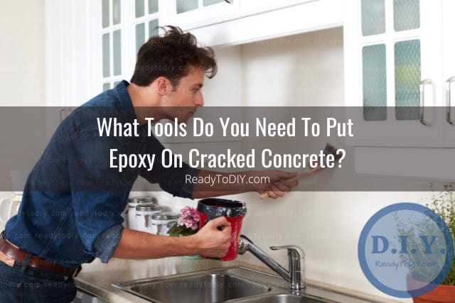 Image showcasing Can You Put Epoxy On Cracked Concrete? (How To) - Ready To DIY