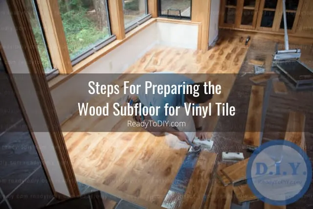 installing wood subfloor
