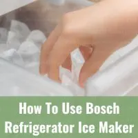 Ice cube from the refrigerator