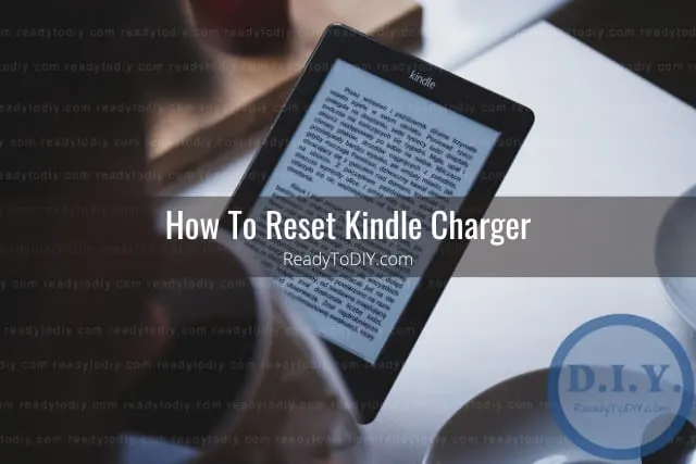 Black tablet on the table