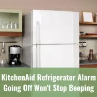 Modern refrigerator in the kitchen
