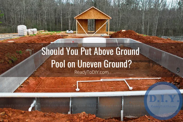 constructing a swimming pool