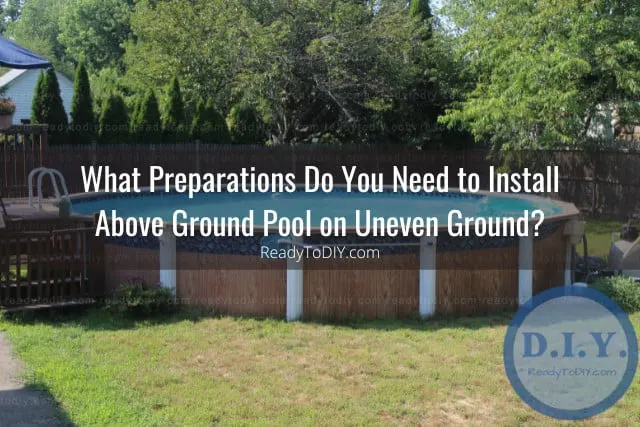 Tool pool on the ground
