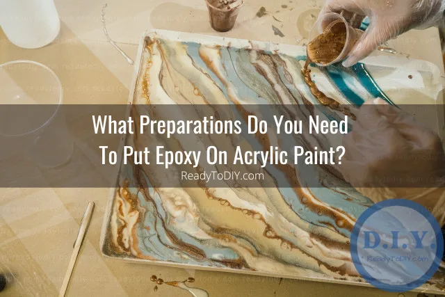 Putting epoxy