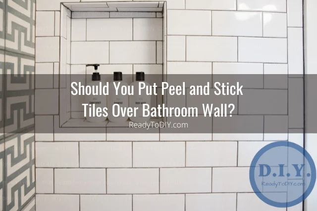 Installing tiles on the wall