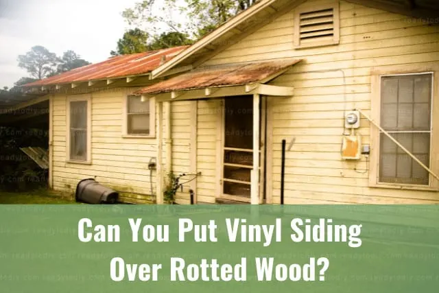 Old siding of house