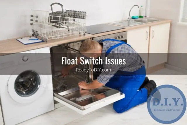 Man fixing the dishwasher