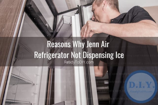 Man fixing the refrigerator