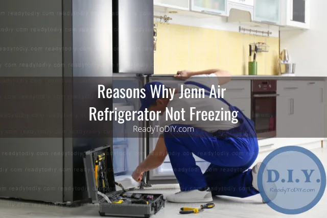 Man fixing the refrigerator