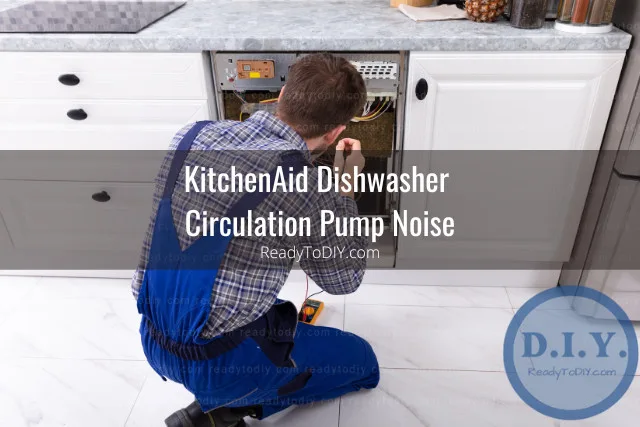 Man fixing the dishwasher