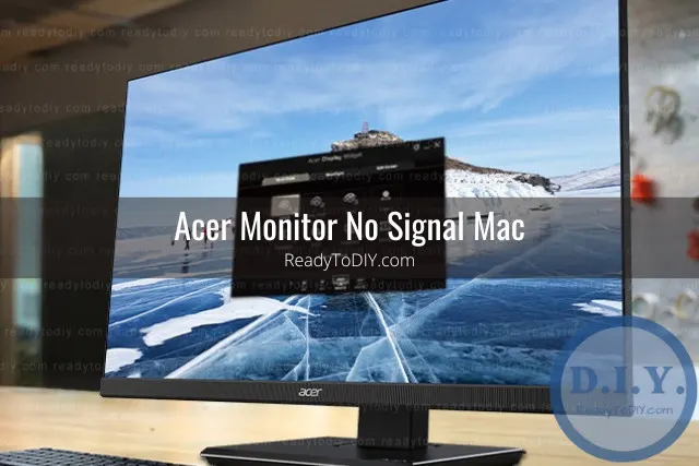 Black Monitor on the desk
