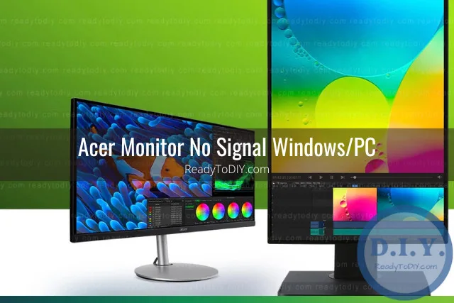 Black Monitor on the desk