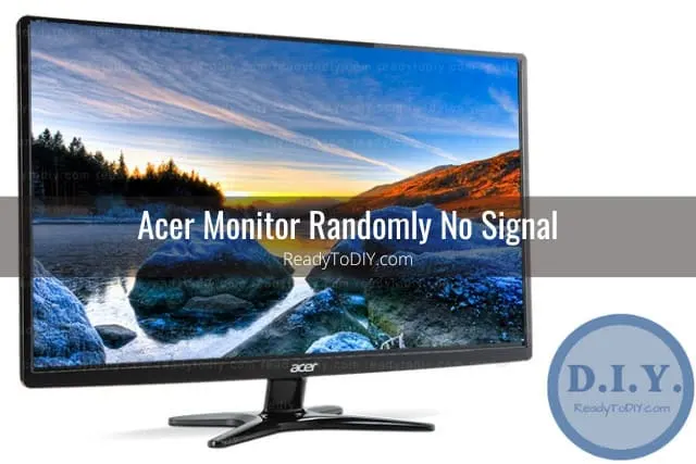 Black Monitor on the desk