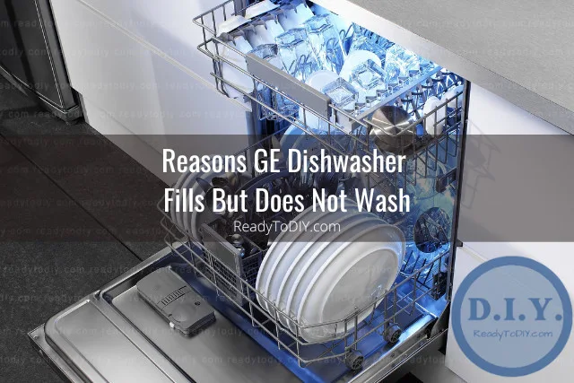 dishwasher in the kitchen