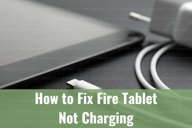 Charging the tablet