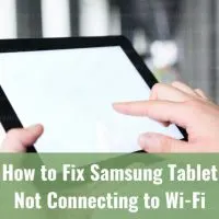 Holding tablet