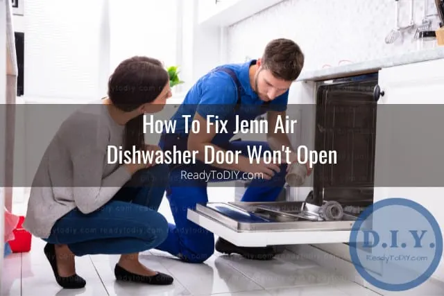 Man fixing the washer