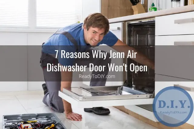 Man fixing the washer