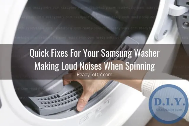 Man fixing the washer